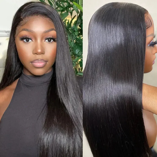 2 Wigs=$189|20 Inch 8X5 Pre Everything Silky Straight Wig+22 Inch 8X5 Pre Everything Water Wave