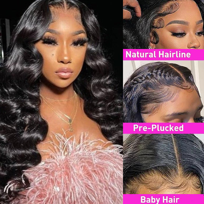 18 Inches Loose Wave 4x4 HD Lace Closure Wig 100% Virgin Human Hair Wig