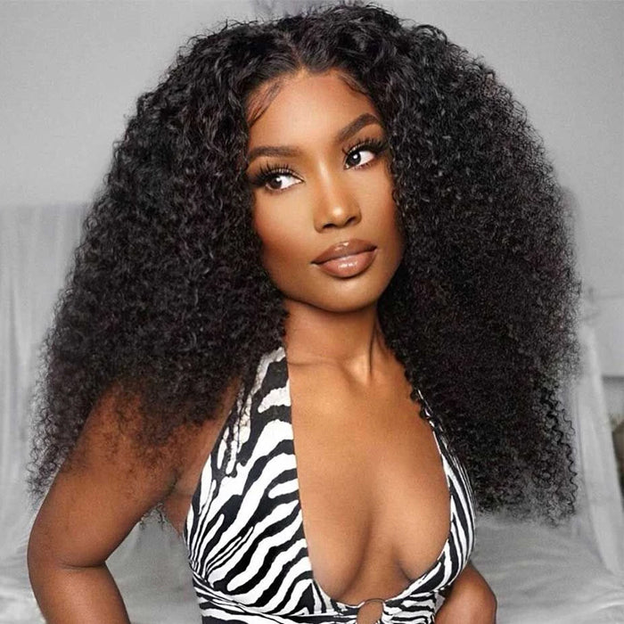 Wear & Go U Part Wig Curly Hair  Beginner Friendly Glueless Human Hair Wigs for Women