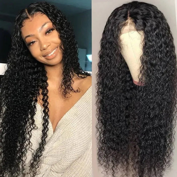 13x5 T Part Lace Front Human Hair Wigs Super Affordable Curly Lace  Part Wig