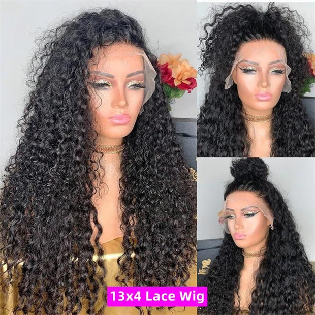 Skin Melt HD Lace Wigs Human Hair Deep Wave 13x4/13x6 Transparent Lace Wigs For Black Women