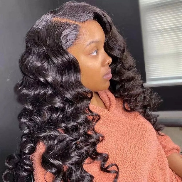 BOGO SALE|Loose Deep Wave Hair 13x6 Lace Front Wig 100% Remy 18-26 Inch Human Hair Wigs