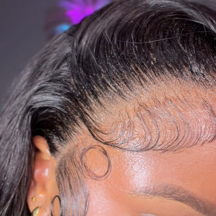 body wave invisible lace wig