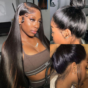 22=$169 Upgrade Glueless 360 Lace Frontal Wigs With Hidden Strap Ready & Go Water Wave Affordable Human Hair Wigs 220% Density
