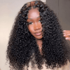 280% Bouncy Curly HD Lace Frontal Wig Upgraded 8X5 13X6 Parting Max Glueless Human Hair Wigs
