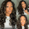 Pre All Everything Highlights 3D Body Wave Tiny Knots Pre Bleached Wear Go Upgraded 13X6 HD Lace Glueless Wig Special Sale