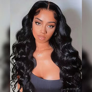 Pre All Everthing| New 3D Body Wave Wig Barrel Curl Glueless Pre Bleached Pre Cut HD Lace Wig