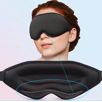 [Limited] Cynosure Hair 3D Sleep Eye Mask (Random Color)