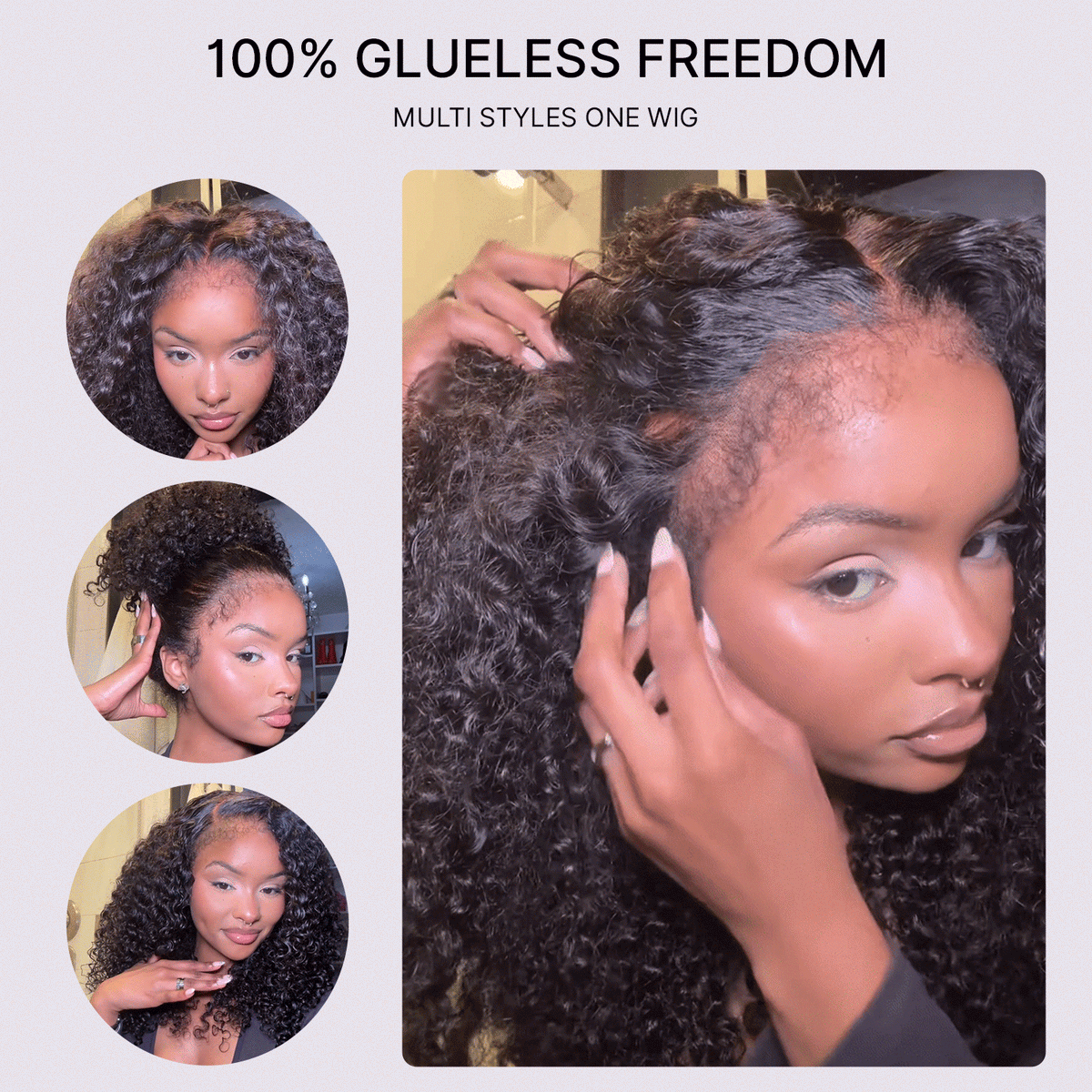 curly wig with curly baby hair edges cynosure hair