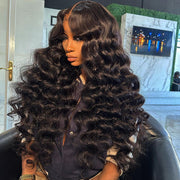 Pre Plucked HD Lace Wig Loose Deep Wave Lace Front Wig Human Hair Natural and Realistic Invisible Lace Wig