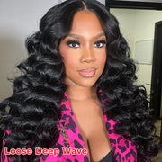 Upgraded 8X5 Pre-Cut HD Lace Body Wave Wig Wear & Go Straight Human Hair Glueless Wig with Breathable Cap Beginner Friendly