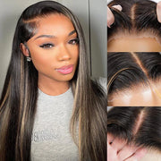 Pre All Everything | Highlights 3D Body Wave Tiny Knots Pre Bleached Wear Go Upgraded 13X6 HD Lace Glueless Wig Special Sale