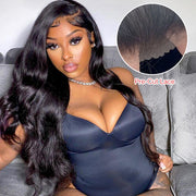 Upgraded 8x5 HD Lace Wig Pre Cut Lace Body Wave Quick & Easy Glueless Wig With Breathable Cap