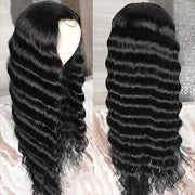 7X5 HD Lace Wig Pre Cut Lace Loose Deep Wave Wear & Go Glueless Wig With Breathable Cap Beginner Friendly