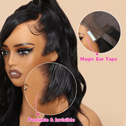 Pre All Everything Bye-Bye Knots Glueless Wig 8x5 Pre Cut HD Lace Straight Human Hair Wigs With Pre Bleached Knots
