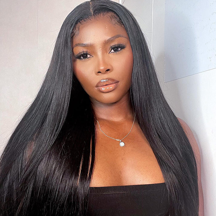 Clearance Sale|Bye-Bye Knots Straight 13x4/5x5 HD Transparent Lace Front Wig 180% Density Flash Sale