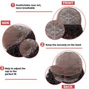 BOGO SALE|Wear & Go Straight Short Bob Wig With Bangs Full Machinemade Human Hair Glueless Wigs 180% Density