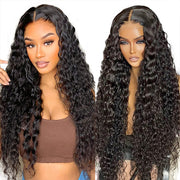 Realistic HD Lace Wigs Deep Wave Human Hair 13x6 Lace Front Wigs With Baby Hair