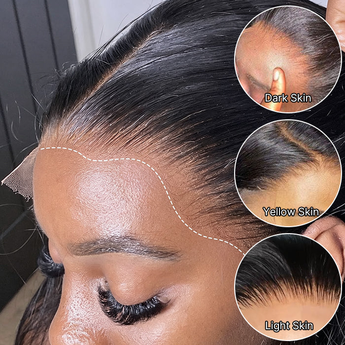 body wave invisible lace wig