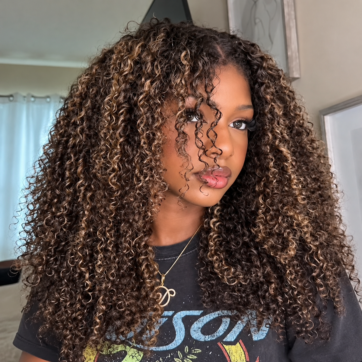 4c edges curly wig