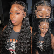 2 Wigs=$269|360 Lace Water Wave Wig + 18 Inch Reddish Brown Body Wave