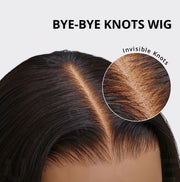 Bye-Bye Knots  Loose Wave 8x5 Pre Cut HD Lace Wig Wear & Go Glueless Human Hair Wigs With Pre Bleached Knots