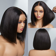 BOGO SALE|Short Straight Bob Wig 13*4/4*4 Human Hair Lace Front Bob Wigs For Women