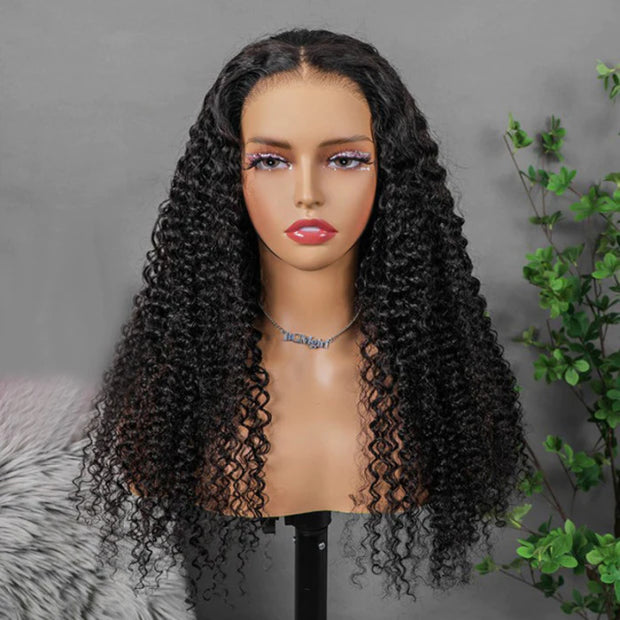 Two 220% Long Wigs|18 Inch 8X5 Pre Everything Curly Wig+22 Inch 8X5 Pre Cut Lace Highlight Deep Wave Wig