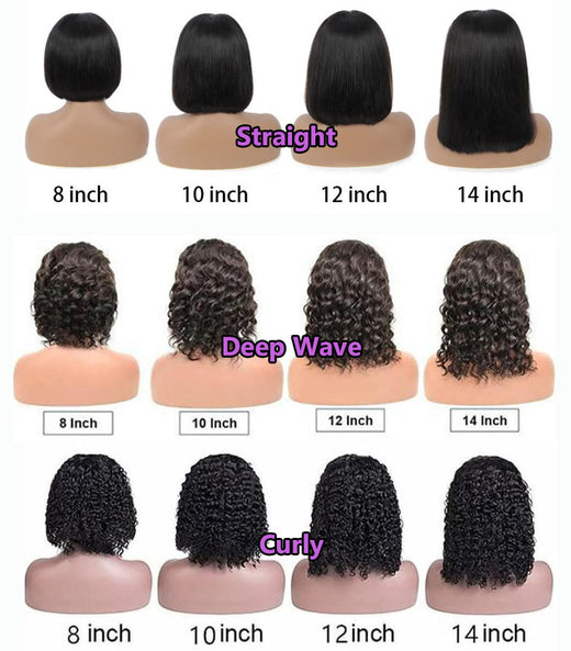 Why Choose Our Short Bob Wigs?