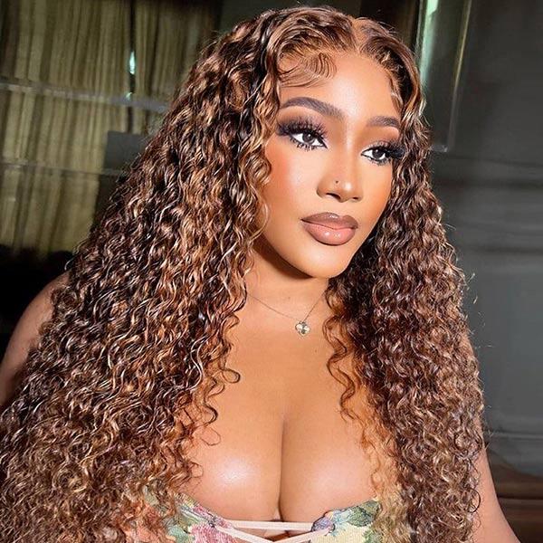 Colored curly wig cynosure hair