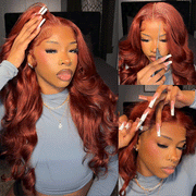 2 Wigs=$269|360 Lace Water Wave Wig + 18 Inch Reddish Brown Body Wave