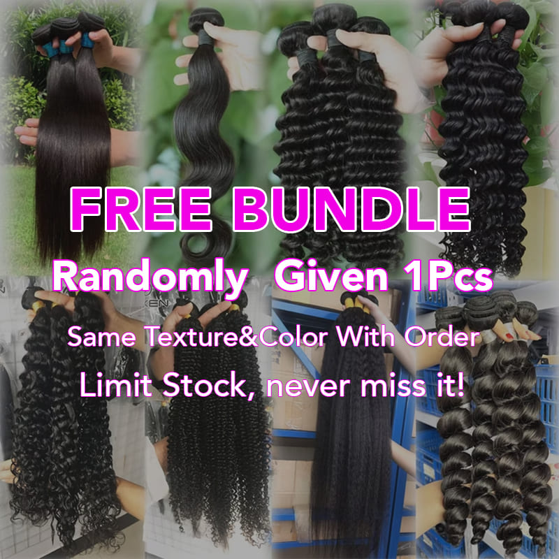 Cynosure Hair Human Hair Bundle Free Gift 1 Piece