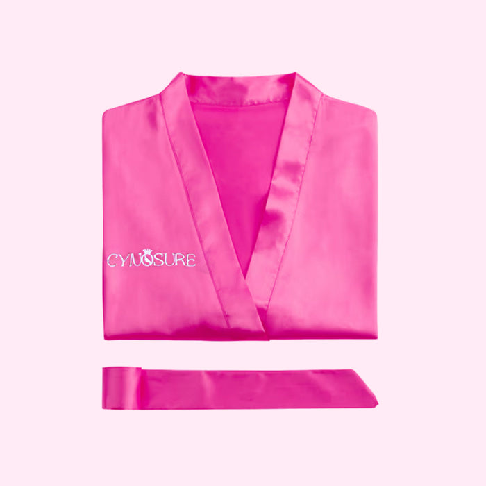 Cynosure Silk Robe Comfortable Sleepwear