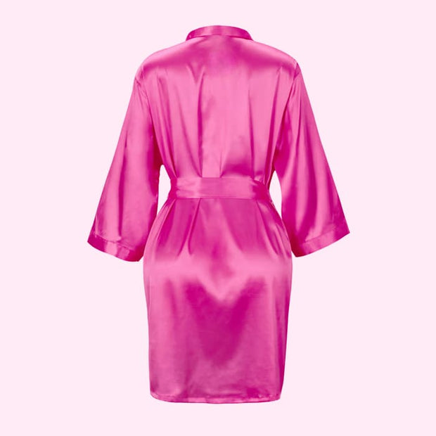 Cynosure Silk Robe Comfortable Sleepwear