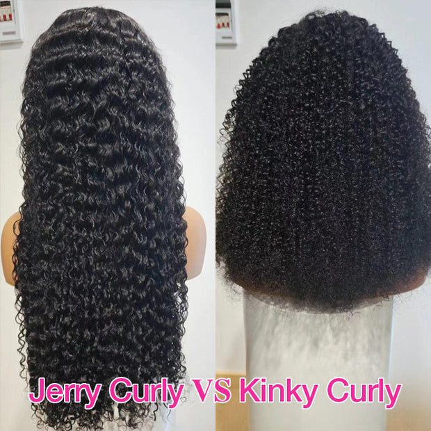 4C Edges Glueless 360 Lace Frontal Wigs With Hidden Elastic Strap kinky Straight or Curly Affordable Snug Fit Human Hair Wigs
