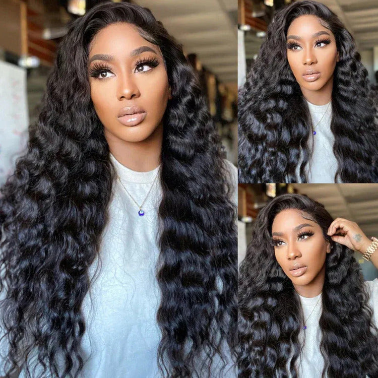 300% Density Long Loose Wave HD Lace Wigs | Pre Everything  display picture 2