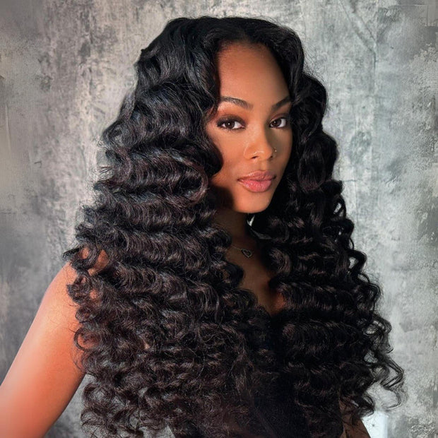 BOGO SALE|Loose Deep Wave Hair 13x6 Lace Front Wig 100% Remy 18-26 Inch Human Hair Wigs