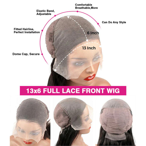 Cynosure Platinum Gray Highlights Mix Black Straight Wigs 5X5 13x4 13x6 Undetectable HD Lace Front Wig 100% Human Hair