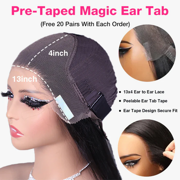 Pre All Everything | Highlights 3D Body Wave Tiny Knots Pre Bleached Wear Go Upgraded 13X6 HD Lace Glueless Wig Special Sale