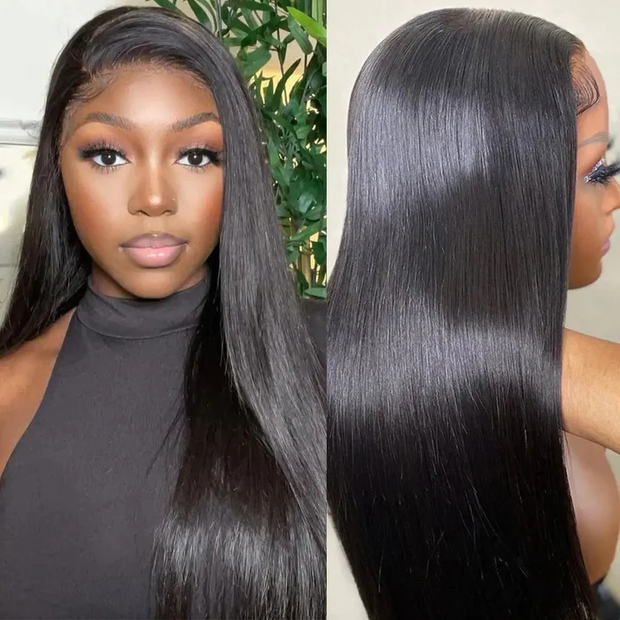 Two Wigs=$189.99| 4x4 HD Lace #33 Water Wave Wg & 5X5 HD Lace Straight Wig