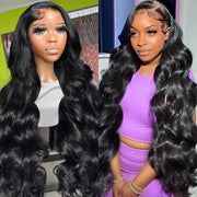 2 Wigs=$189|22 Inch 8X5 Pre Cut Lace Water Wave Wig+20 Inch 8X5 Pre Cut Lace Body Wave Wig