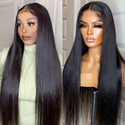 2 Wigs=$89|20 Inches 8X5 Pre Cut lace Straight Wig+20 Inches 5X5 Body Wave Wig