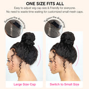 Cynosure Upgrade Snug Fit Wear & Go Hidden Strap 360 HD Lace Frontal Wig Body Wave Remy Human Hair Wigs