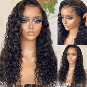 BOGO SALE|Deep Wave 13X6 Lace Front Wig Human Hair Wigs Pre Plucked With Baby Hair