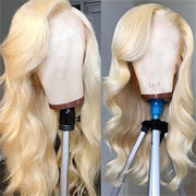 Barbie Colored 13x6 HD Lace Front Wig Transparent Pre Plucked Body 613 Blonde Lace Front Human Hair Wigs For Black Women