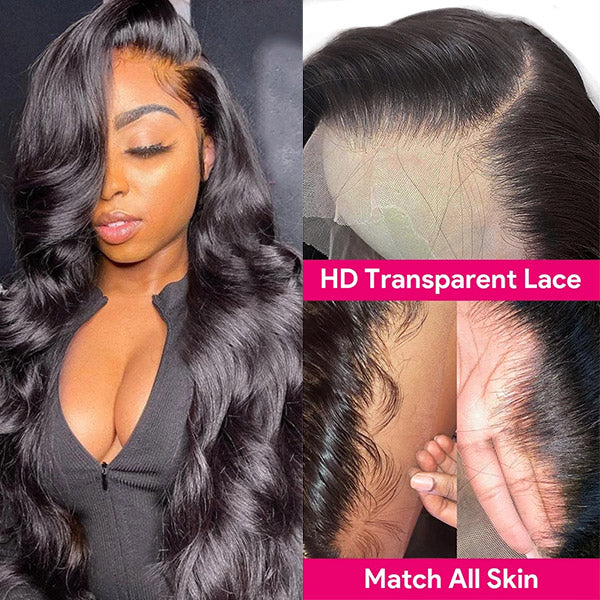 BOGO SALE|Body Wave Human Hair Wigs 13x6 Lace Front Wig Brazilian Hair HD Lace Wigs 16-26 Inch