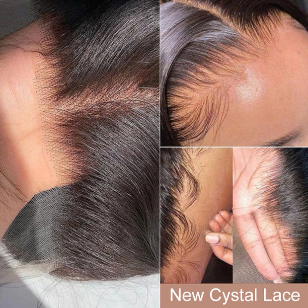 $100 OFF|Body Wave 5x5 Lace Closure Wigs Pre Plucked Pre Bleached Knots Affordable Human Hair Wigs