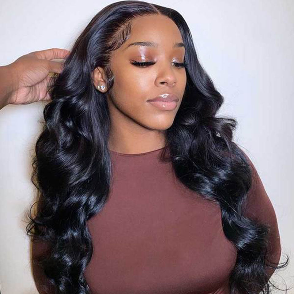 Undetectable Invisible HD Lace Wig Body Wave Glueless  4x4 13x4 Frontal Lace Wig Pre-plucked