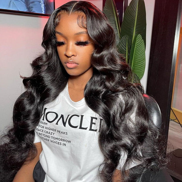 Undetectable Invisible HD Lace Wig Body Wave Glueless  4x4 13x4 Frontal Lace Wig Pre-plucked