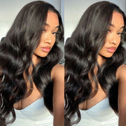 50% OFF|16''-26'' Swiss HD Lace Body Wave Human Hair Wigs 8X5 13x6 Lace Front Wig 180% Density